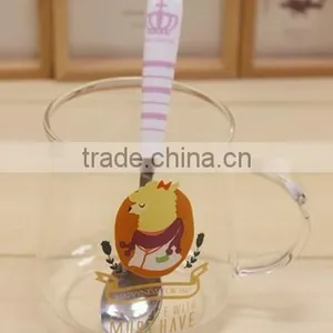 Hand Made Glass Hot Chocolate Mugs With Handle thumbnail-1