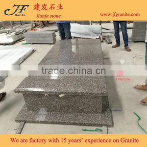 Poland Style Cheap G664 Granite Monument Tombstone Headstone on Sale thumbnail-2