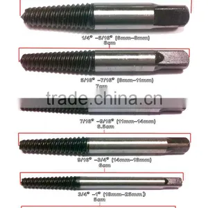 High Quality Professional 6PCS Coarse Thread Screw Extractor Set thumbnail-2