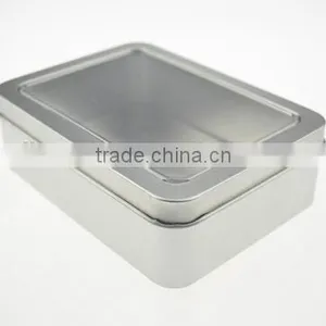 PVC Clear Window Metal Tin Box thumbnail-2