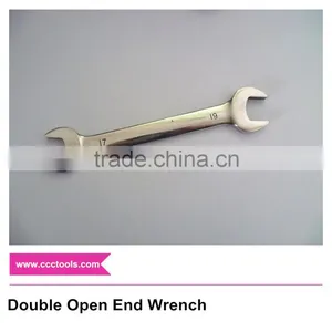 Double Open End Wrench D/E Spanner Open Jaw Spanner Stainless Steel Hand Tools thumbnail-1
