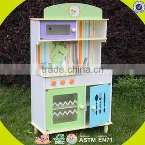 Wholesale Beautiful Wooden Kitchen Sets Toy Top Sale Baby Wooden Kitchen Sets Toy Interesting Kitchen Toy W10C233 thumbnail-1