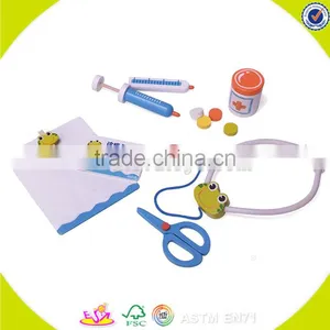New Design Education Kids Wooden Doctor Set Toy New Type Toy Doctor Kit on Sale W10D107 thumbnail-1