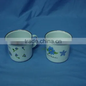Printing Tea Cup Coffee Cup Enamel Mug thumbnail-4