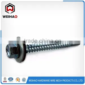 Hex Washer Head Self Drilling Screws With EPDM Washer thumbnail-1