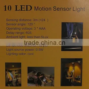 10led Motion Sensor Light thumbnail-2