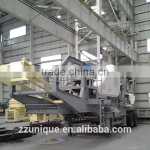 2014-2015 Hot Sold in Philippines Mobile Trailer Type Crushing Plant thumbnail-1