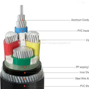 Power Transmission 4*240MM2 Aluminum Power Cable XLPE/SWA/ALUMINUM thumbnail-5