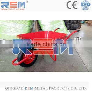 Strong Construction Wheel Barrow Hot Sale in South Asia Market thumbnail-1