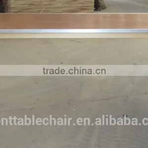 Multifunctional Outdoor and Indoor Wooden Dining 200cm Folding Table thumbnail-3