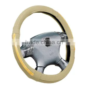 High Quality Leather Car Steering Wheel Cover thumbnail-1