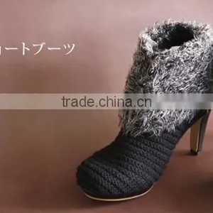 Stylish and Luxury Shoe Ladies Boots With Comfortable Fabric Made in Japan thumbnail-5