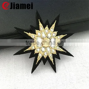 Cheap Custom Baby Kids Clothing Design Iron-on Embroidery Patch thumbnail-1