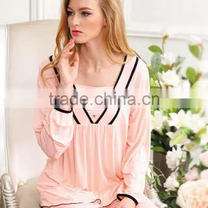 Elegant Custom-made Summer Cotton Sleepwear /summer Girls Cut Pajamas thumbnail-1