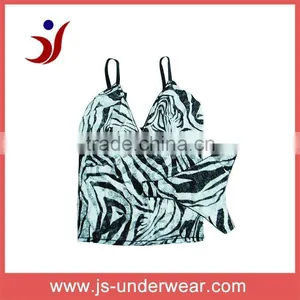 Printed Lace Short Camisoles thumbnail-1