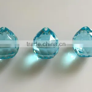 Light Sapphire 30mm Chandelier Crystal Ball Lead Free Crystal thumbnail-1