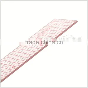 Kearing 1"*6" Sandwich Printing Clear Plastic Garment Ruler for Sewing Fabric Measurement #B-50 thumbnail-3