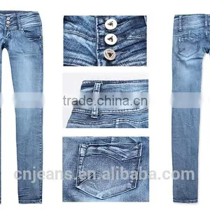 GZY Wholesale Price Stock Jeans Plus Size Butt Lift Jeans thumbnail-3
