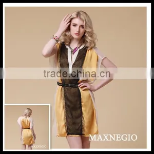 Beautiful Cheap Summer Cotton Chinese Dresses thumbnail-1
