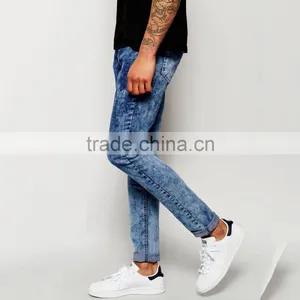Fashion Pantlones Plain Best Selling Good Quality Slim Jeans thumbnail-4