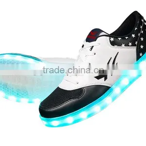 New Girls PU LED Lights Shoes Sneaker Shoes LED Sports Shoes thumbnail-1