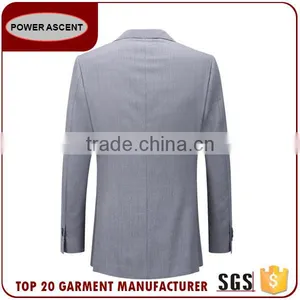 Wholesale Custom New Design Suit Fabric 2 Piece Coat Pant Men Suit thumbnail-2