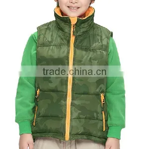 2015 Hot Sell Spring Windproof Kids Padded Waistcoat thumbnail-5