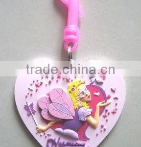 PVC Luggage Tag,3D Bag Tag, Travel Tag thumbnail-1