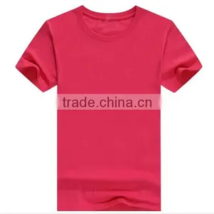 Cheap Garments Womens Custom Summer Solid T-shirts thumbnail-1