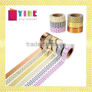 Pokla Dot Foil Washi Paper Tape thumbnail-5