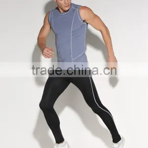 Hot Sale Vest Singlet Custom Embroidered Sportswear Body Building Tank Top Men thumbnail-6