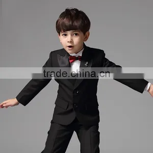 Korea Style Children Clothes Set For Wedding Black Suit For Ring Bearer Boys Clothing B-NB-CS905-18 thumbnail-1