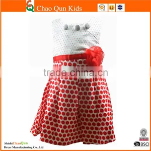 Cute Children Girl Party Wear Western Dress for Sale thumbnail-3