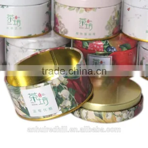 Wholesale Custom Flower Tea Round Tin Box thumbnail-2