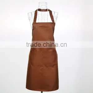Kitchen Waterproof Apron Custom LOGO Solid Color Simple Strap Male and Female Korean Version of the ad Printing Around the Waist thumbnail-3