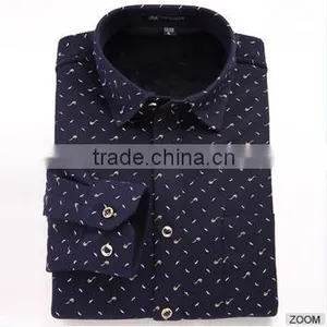 2016 the Latest Shirt Designs for Men 100% Check Casual Shirt for Men thumbnail-1