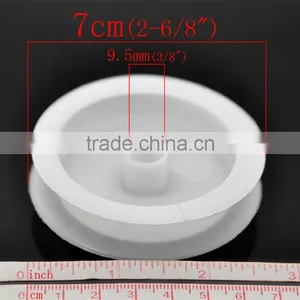 High Quality 20PCs Small White Plastic Empty Wire Spool for Beading Wire Thread String thumbnail-2
