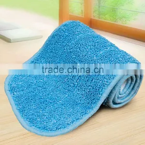 3 Colors Replacement Microfiber Washable Mophead Wet and Dry Cleaning Mop Pads Fit Flat Spray Mops Household Cleaning Tools thumbnail-2