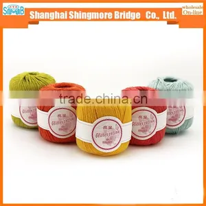 China Knitting Yarn Supplier Hot Sales High Standard Yarn Cotton Polyester Lurex With 50gram Balls thumbnail-6