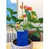 Blue/Red/Yellow Lacquered Glass thumbnail-1