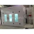 6.9M Turbo Fan Car Standard Paint Booth , Paint Shop Equipment With Diesel Burner thumbnail-1