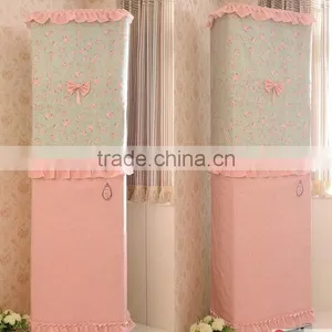 Nice Floral Design Refrigerator Cover thumbnail-1