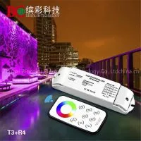 12v 24v High Quality Full Color Circle Led Rgb Light Touch Remote Controller thumbnail-3