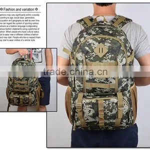 Ecoparty Waterproof 50 L Backpack Multi-function Super Large Capacity Travel Military Backpacks Bag thumbnail-4