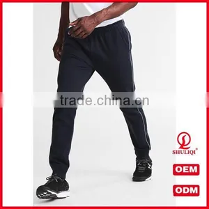 Shuliqi Custom Blank Skinny Tracksuit Wholesale Men Sports Gym Tracksuit Set With Contrast Panel thumbnail-6