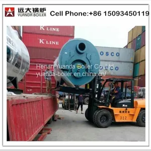 10 Bar 3 Ton Diesel Oil Fired Steam Boiler for Milk Processing Line thumbnail-5