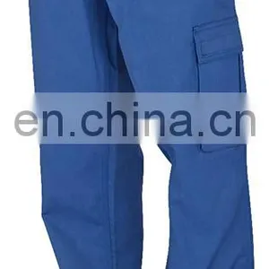 Unisex 100% Cotton Engineering Blue Wear Rough Uniform Workwear With Reflector thumbnail-5