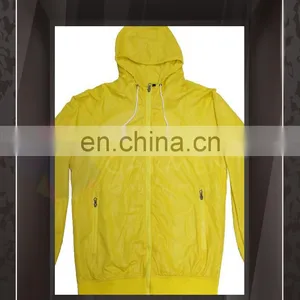 OEM Design Hot Sales Outdoor Waterproof Zip Logo Yellow Printing Men Winter Jacket thumbnail-1