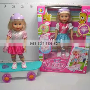 14 "block Music Flash Walkers Six Sound Doll (with Building Blocks, Bottle, Pacifier, Walkers and Music) thumbnail-6