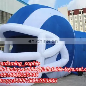 Customized Inflatable Helmet Sports Tunnel for Sale thumbnail-1